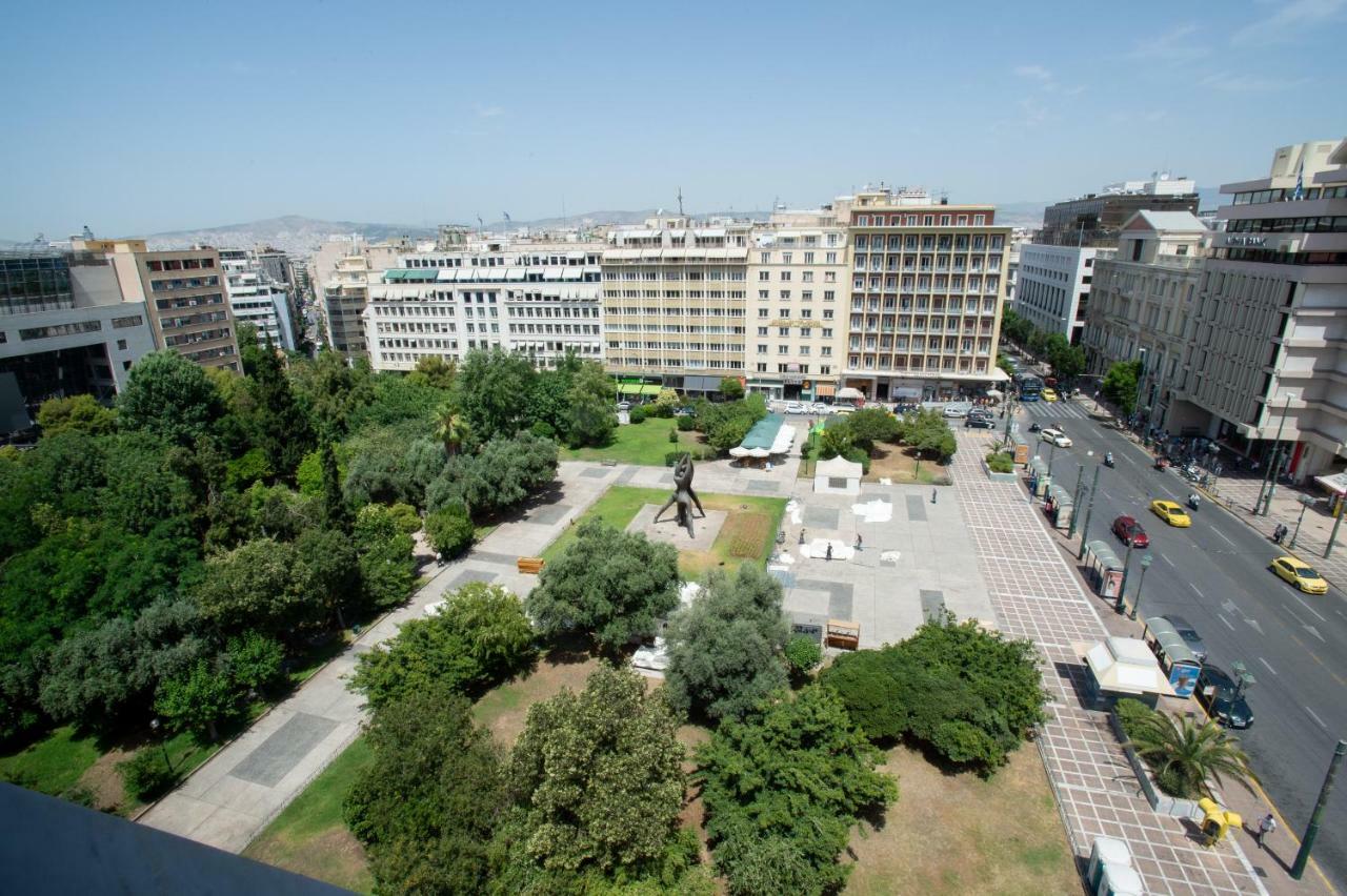شقة Athens Center Panoramic Flats المظهر الخارجي الصورة