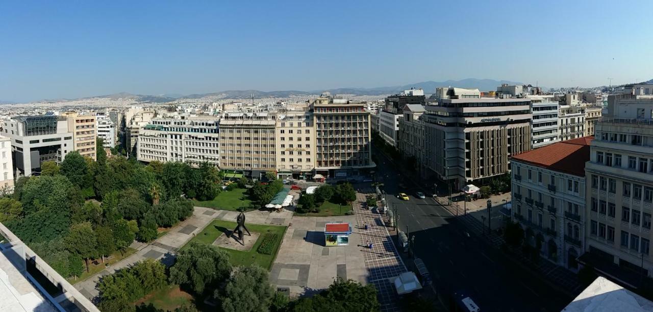 شقة Athens Center Panoramic Flats المظهر الخارجي الصورة